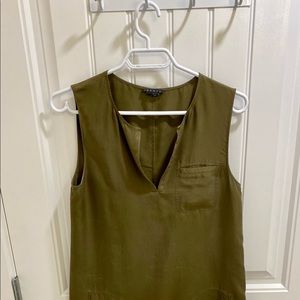 Theory 100% silk dress